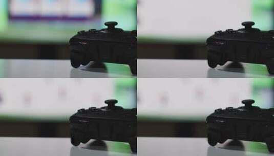 视频游戏控制器的特写镜头高清在线视频素材下载