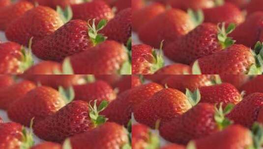 地拍辽宁丹东草莓高清在线视频素材下载