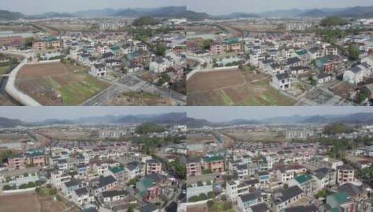 宁波余姚农村景色航拍4K高清在线视频素材下载