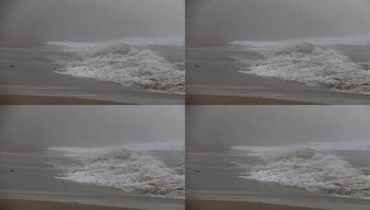 雾中的大海高清在线视频素材下载
