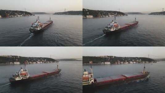 海上运输船高清在线视频素材下载