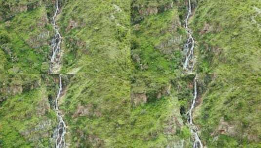 肯尼亚西波科特山。肯尼亚西波科特的空中景观。气候变化巴黎协议。高清在线视频素材下载