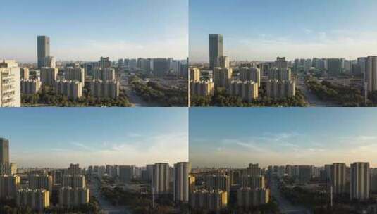 上海嘉定新城凯悦城市地标延时高清在线视频素材下载