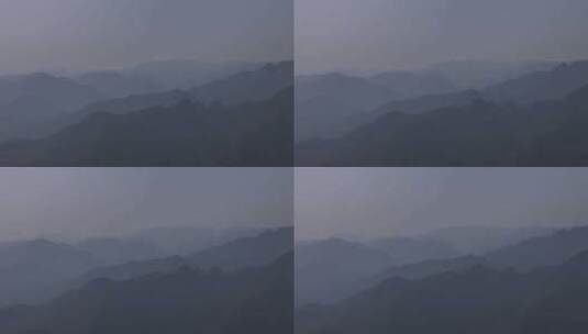 山脉层峦叠嶂横移2高清在线视频素材下载