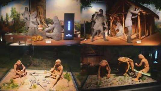 器 中国历史文化 枣庄文物 博物馆高清在线视频素材下载