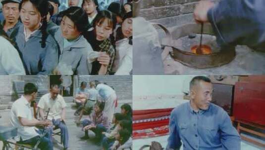 70年代80年代买菜做饭高清在线视频素材下载