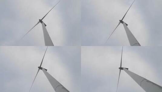 风车风力发电能源环保高清在线视频素材下载
