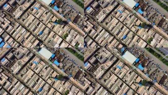 新疆农村土房子高清在线视频素材下载