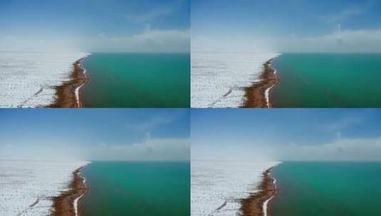 阿尔金山的湖泊高清在线视频素材下载