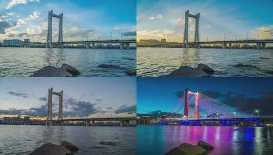 潮州大桥高清在线视频素材下载