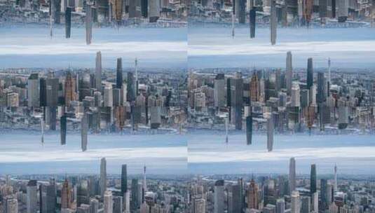 城市镜像高清在线视频素材下载