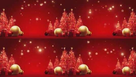 圣诞节主题背景动画高清在线视频素材下载