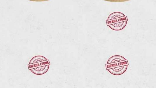 塞拉利昂橡胶邮票高清在线视频素材下载