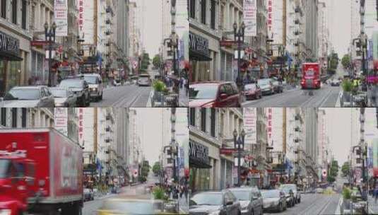 旧金山街景高清在线视频素材下载