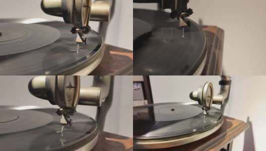 黑胶唱片机 老物件高清在线视频素材下载