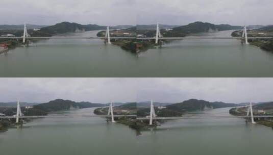鹧鸪江大桥5高清在线视频素材下载