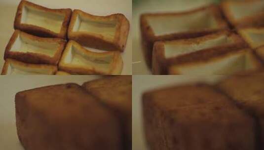 【镜头合集】豆制品豆腐盒子2高清在线视频素材下载
