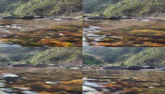小溪水4K实拍视频高清在线视频素材下载