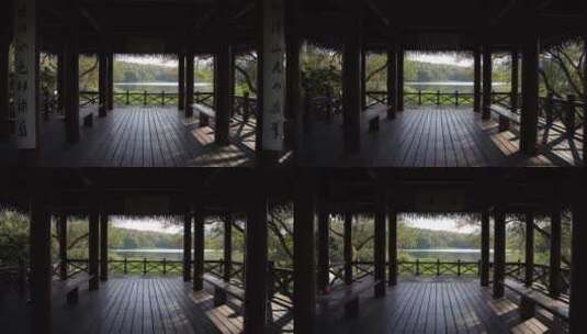 杭州西湖十景茅家埠水乡风景高清在线视频素材下载