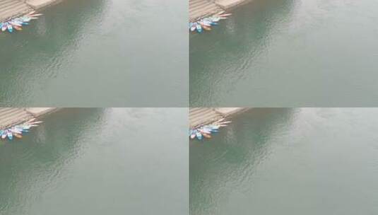 清江河水流高清在线视频素材下载