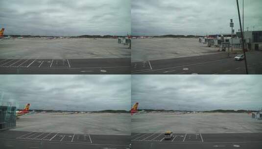 飞机场内部场景高清在线视频素材下载