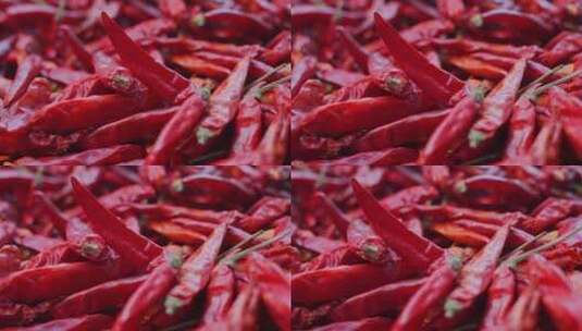 食材红辣椒高清在线视频素材下载