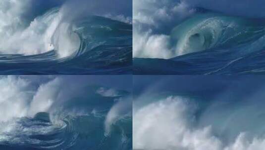 海浪-巨浪B-000高清在线视频素材下载