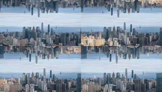 城市镜像高清在线视频素材下载