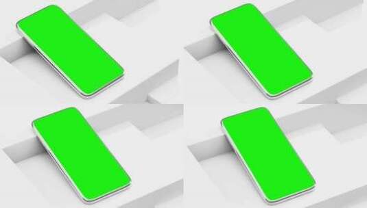 绿屏智能手机特写高清在线视频素材下载