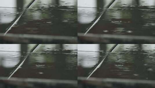 下雨清明谷雨酸雨倾盆大雨蒙蒙细雨高清在线视频素材下载