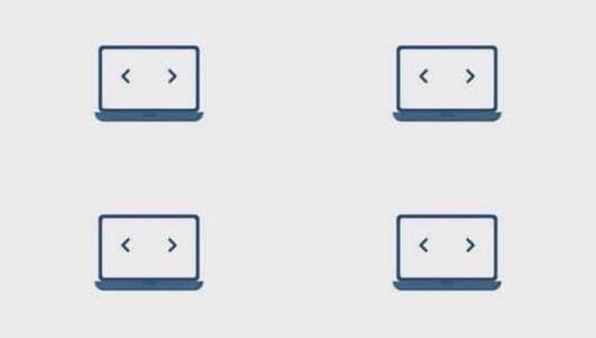 动画笔记本电脑|使用Alpha高清在线视频素材下载