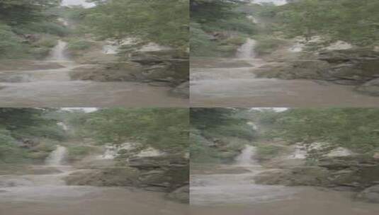 云南屏边白河镇瀑布高清在线视频素材下载