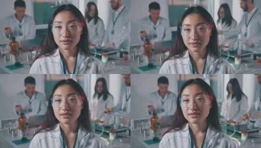 女人，谷歌，实验室，工程高清在线视频素材下载