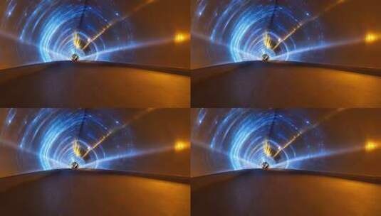 科技感隧道穿梭画面高清在线视频素材下载