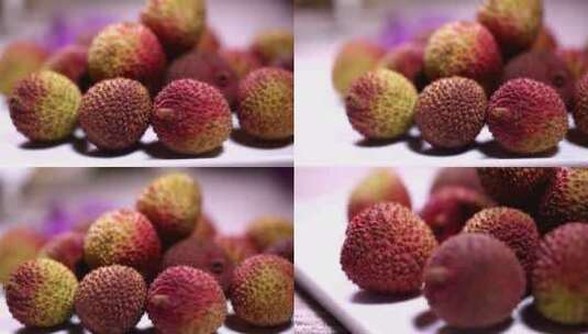 【镜头合集】水果荔枝热带水果高清在线视频素材下载