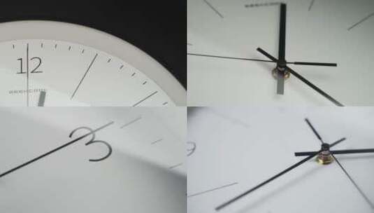 时钟时间创意时间流逝钟钟表时针光影高清在线视频素材下载