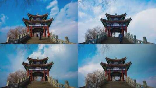 北京颐和园4K延时拍摄高清在线视频素材下载