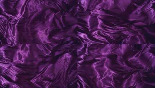 紫色系丝绸织物飘动 (6)高清在线视频素材下载