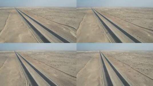 新疆巴州G315和西和高速公路交通高清在线视频素材下载