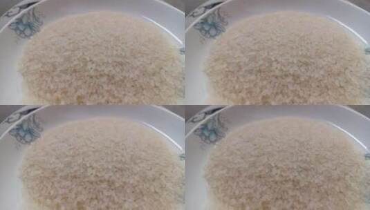 食用大米食物高清在线视频素材下载