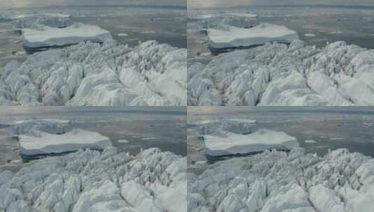 格陵兰岛冰川高清在线视频素材下载