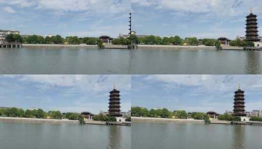 江苏泰州城市风光 4k高清在线视频素材下载