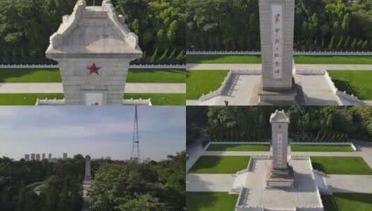 合集广西南宁英雄纪念碑4K航拍高清在线视频素材下载