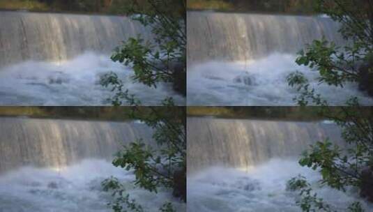 大自然瀑布景观高清在线视频素材下载