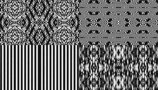 150 4K时尚黑白色块运动背景高清在线视频素材下载