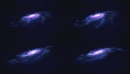 4K 银河系，星云运动背景高清在线视频素材下载