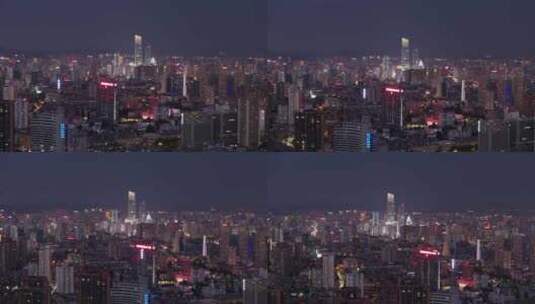 昆明城市夜景高清在线视频素材下载