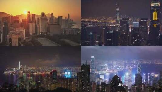 【合集】香港无人机航拍素材镜头高清在线视频素材下载