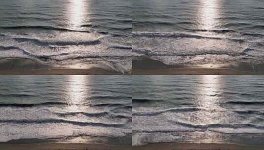 海浪纹理4K鸟瞰4 K高清在线视频素材下载