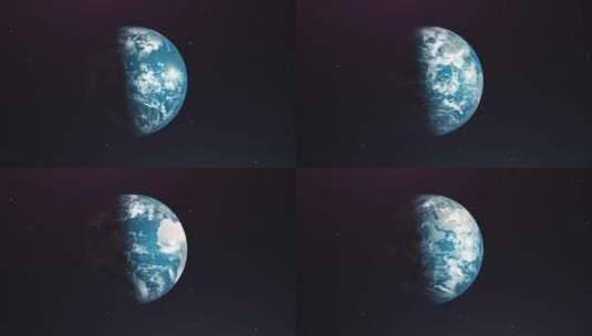 世界地球循环动画高清在线视频素材下载